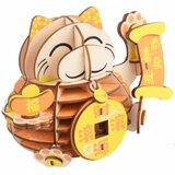  Čarolijashop 3d drvena slagalica - Srećna maca ( 385) Cene