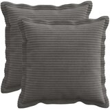  Presvlaka za jastuk 2 kom. HOUTEN Tamnosiva 35 x 35 cm Kord - Tamnosiva 35 x 35 cm 2 Slike