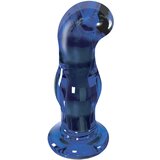 Toy Joy Buttocks The Gleaming Glass Buttplug Blue Cene