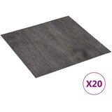  Samoljepljive Pločice za Pod 30 5 x 30 5 cm 20 pcs PVC - tamno smeđa i crna | shoptok.hr