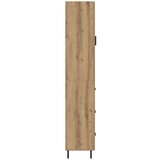  Highboard Umjetnički hrast 34,5 x 34 x 180 cm Konstruirano drvo | shoptok.hr