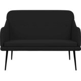  Klupa crna 110 x 76 x 80 cm od tkanine | shoptok.hr