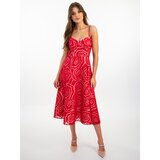 Edoti MARILYN midi dress with flowers DL | Shoptok.si