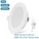 Aigostar LED ugradno svetlo LED/6W/230V 3000K prečnik 11,8 cm bela | Eponuda.com