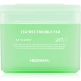 Mediheal Teatree Trouble Pad blazinice natopljene tonerom s umirujućim djelovanjem 100 kom | shoptok.hr