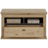 Mömax Garderobna Klop Harvey, Hrast, Antracit | Shoptok.si