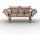 Bessagi Garden Klop S Funkcijo Ležalnika Pia, Les Akacije, Siva | Shoptok.si