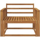  Srednji zunanji kavč Masiven les akacije Naravna, (5000207214) | Shoptok.si