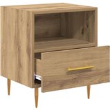 vidaXL Nočna omarica Rjava 40 x 35 x 47.5 cm Konstruiran les | Shoptok.si