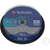 Verbatim BD-R SL 25GB 6x Printable 10 Pack Jewel Case 10 kom | shoptok.hr