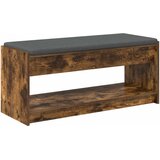  Klupa za hodnik s jastukom Dimljeni Hrast 103 x 38 x 45 cm | Eponuda.com