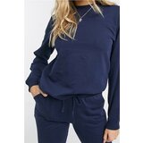 Know Women's Navy Blue Cotton Pajama Set | Shoptok.si