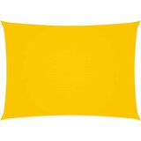 vidaXL Senčno jadro oksford blago pravokotno 2x4,5 m rumeno, (20743204) | Shoptok.si
