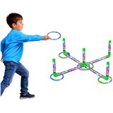 Ringo Throwing Skill Game for Kids LED Glowing Hoops Posts | Shoptok.si