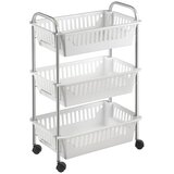 Metaltex Mobilen regal s 3 košarami Oslo, višina 63 cm Cene