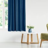  Curtain VILA color indigo style classic flex 9.5 cm with double pleat velvet 265x270 HOMEDE | shoptok.hr