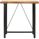  Barski stol 110 x 55 x 107 cm masivno drvo manga i željezo | shoptok.hr