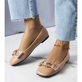 Gemre Beige ballerinas with a bow Tabitha | shoptok.hr
