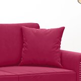  Ukrasni jastuci 2 kom crvena boja vina 40 x 40 cm baršunasti | shoptok.hr