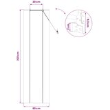 Rolo zavjesa Prirodna 60 x 220 cm Bambus | shoptok.hr