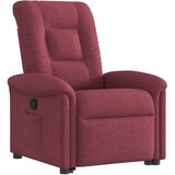  Naslonjač na podizanje od tkanine crvena boja vina | shoptok.hr