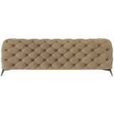 Ropez Svjetlo smeđa baršunasti sofa 225 cm Chelsea – | shoptok.hr