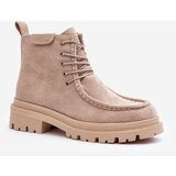 Kesi Beige Apolosi Women's Zipper Trapper Shoes | shoptok.hr