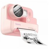hoco. dečiJa kamera sa &scaron;tampačem, 2&quot; IPS LCD, 720p, microSD - DV200 Pink cene