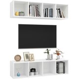  Zidni TV ormarići 2 kom bijeli od konstruiranog drva | Eponuda.com