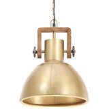  Industrijska viseća svjetiljka 25 W mjedena okrugla 30 cm E27 | shoptok.hr