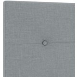  Krevet svjetlosive boje 100x200 cm od tkanine | shoptok.hr
