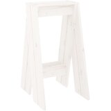  Stolci 2 kom bijeli 40 x 40 x 75 cm od masivne borovine | shoptok.hr