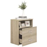 vidaXL noćni ormarić boja hrasta sonome 50 x 32 x 60 cm | shoptok.hr
