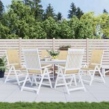 vidaXL Blazina za stol 6 kosov melanž bež 120x50x4 cm blago | Shoptok.si