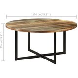  Blagovaonski stol 150 x 75 cm od masivnog obnovljenog drva | Shoptok.si