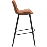 DAN-FORM Denmark Barski stol v konjak rjavi barvi (višina sedeža 74,5 cm) Hype – | Shoptok.si