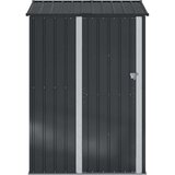  Vrtne šupe Antracit 140 5 x 74 x 200 cm Metal | shoptok.hr