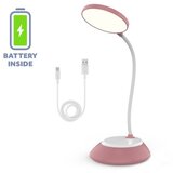  LED prigušiva punjiva stona lampa VISUA LED/5W/5V 3000-5000K ružičasta | Eponuda.com