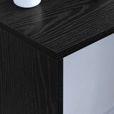  Stol za zid Zidne Crni hrast 100 x 45 x 30 cm Konstruirano drvo | Eponuda.com