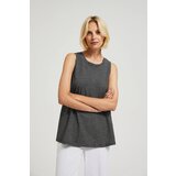 Moodo Women's striped top - black/white Cijene