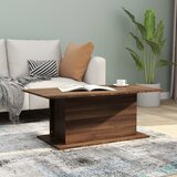  Stolić za kavu smeđa boja hrasta 102 x 55,5 x 40 cm drveni | shoptok.hr