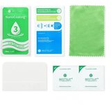 BESTSUIT Flexible 5D Full Glue hibridno steklo za Samsung Galaxy S23FE črno (Hot Bending) - deluje čitalec prstnih odtisov | Shoptok.si