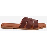 Boto Women's Flat Sandals Dark Brown Mirona | ePonuda.com