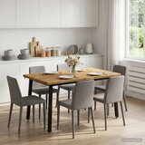  120 x 80 x 75 cm Čvrsto drvo akacije Bijela i crna Pravokutni - Bijela i crna 120 x 80 x 75 cm Četvrtasto | shoptok.hr