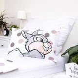 Jerry Fabrics Bijela/siva pamučna dječja posteljina za dječji krevetić 100x135 cm Thumper "Dots" – | shoptok.hr