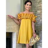 Amore Amore Dress yellow wxp0735. R45