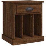  Noćni ormarići 2 kom boja dimljenog smeđi 43x36x50 cm | shoptok.hr
