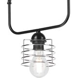 Luster na lancu MORGAN 1xE27/60W/230V crna/hrom | Eponuda.com