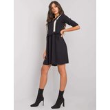 Fashion Hunters rue paris black knee-length dress | ePonuda.com