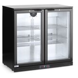 ARKTIC Pultni frižider sa dvostrukim vratima, 158L, Crna, 220-240V/160W, 900x530x(H)870mm | Eponuda.com